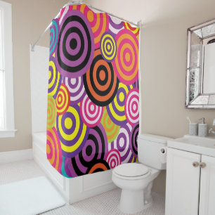 Kids Shower Curtain Colourful Colours