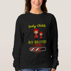 Kids Siblings Big Brother fireman firefighter Sweatshirt