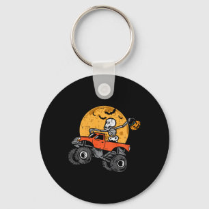 Kids Skeleton Monster Truck Moon Candy Toddler Boy Key Ring