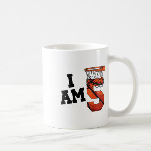 Kids Sketll 5th Birthday Boy Five Year Old Sketll Coffee Mug