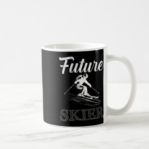 Kids Skiing Future Skier Funny Skier Soon To Be Bo Coffee Mug