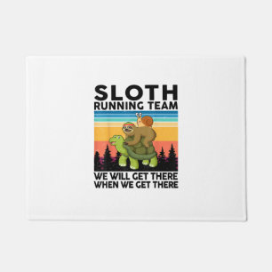 Kids Sloth T-Shirt Doormat