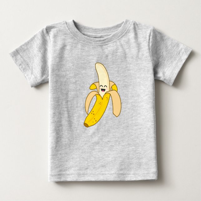 Kids Smiling Banana T-shirt (Front)