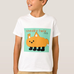 Kids sneaky twix fat cat shirt