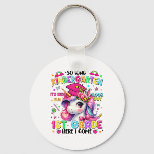 Kids So Long Kindergarten Graduation Graduate Unic Key Ring