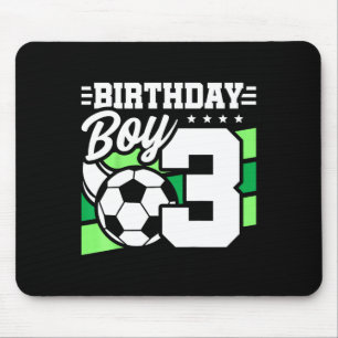 Kids Soccer Birthday Party - 3 Year Old Boy - 3rd Mouse Pad