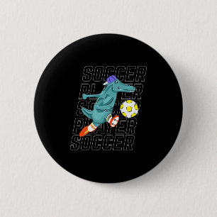 Kids Soccer Jersey T Shirt  6 Cm Round Badge