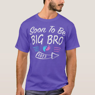 Kids Soon To Be Big Bro 2023 Pregnancy Announceme T-Shirt
