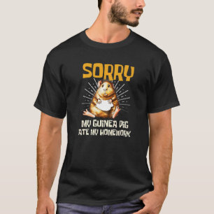 Kids Sorry My Guinea Pig ate my Homework Kids Scho T-Shirt