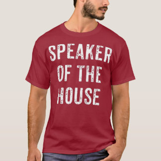 Kids Speaker Of The House Funny Daughter Son T-Shirt