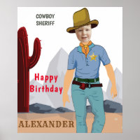 Kids Special Sheriff Cowboy Original ADD Photo