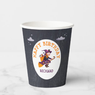 Kids Spooky Halloween Costume Birthday Paper cup