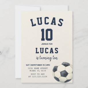 Kids Sports Party Invite