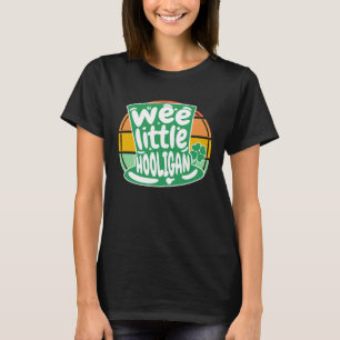 Kids St Patrick s Day 2023 Wee Little Hooligan Lep T-Shirt
