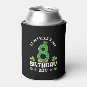 Kids St. Patrick's Day Birthday 8th 2015 T-Shirt Can Cooler