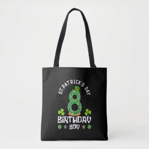 Kids St. Patrick's Day Birthday 8th 2015 T-Shirt Tote Bag