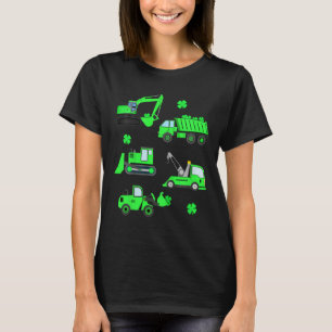 Kids St Patricks Day Boys Toddler Irish Constructi T-Shirt