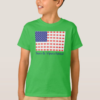 Kids Stars & Vipers Forever Baseball Tee