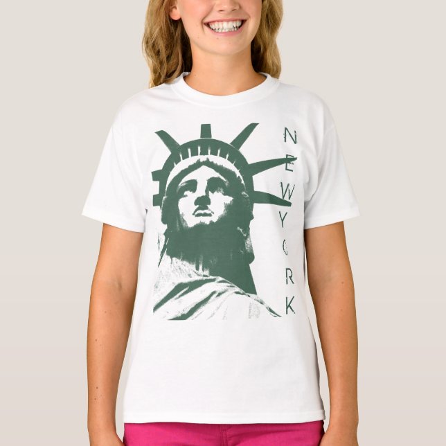 Kid's Statue of Liberty Sweatshirt New York Shirt (Front)