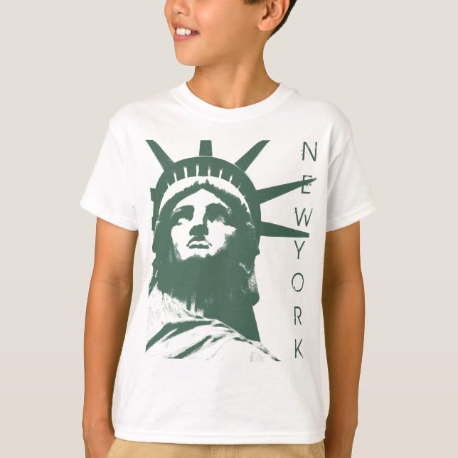 Kid's Statue of Liberty T-shirt New York T-shirt (Front)