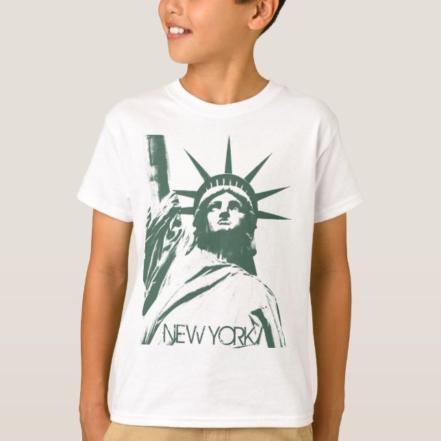 Kid's Statue of Liberty T-shirt New York T-shirt (Front)