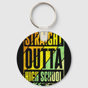 Kids straight outta high school class of 2023Kids Key Ring