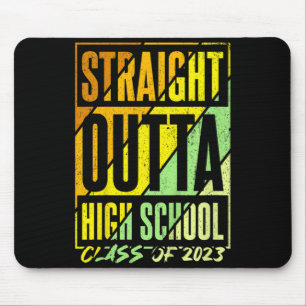 Kids straight outta high school class of 2023Kids Mouse Pad
