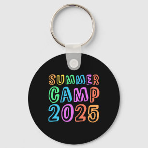 Kids Summer Camp 2025 Camping Director Crew Host C Key Ring