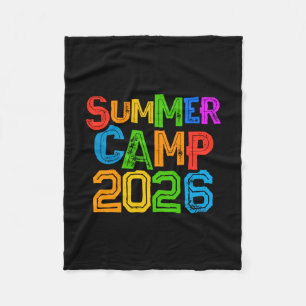 Kids summer camp 2026 director vibes host nana fleece blanket