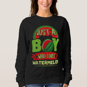 Kids Summer Fruits Water Melon Sweatshirt