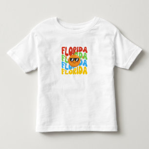 Kids Summer Shirt Florida's Orange