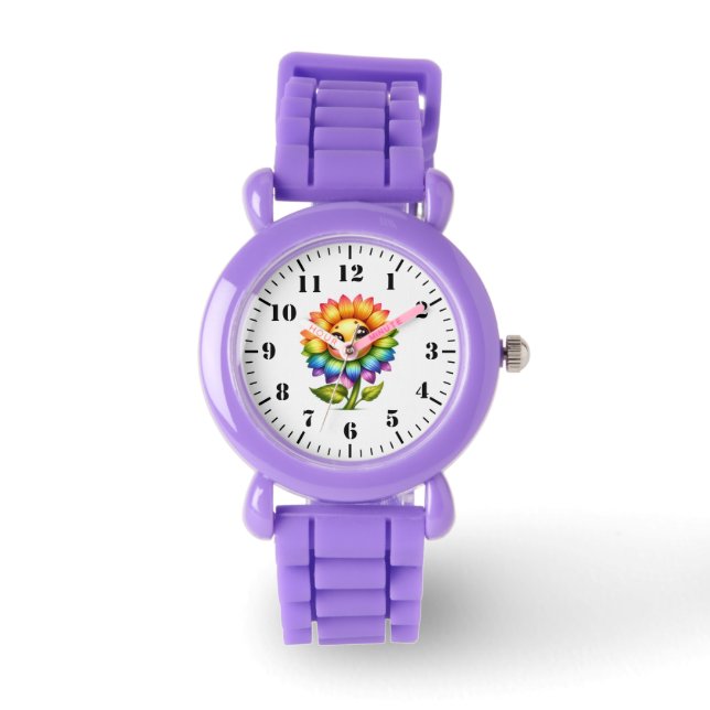 Kids Sunflower Cutie Watch (Front)