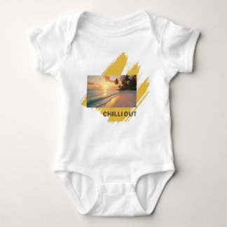 Kids' Sunrise Chill Out Romper – Cozy & Cute Baby Bodysuit