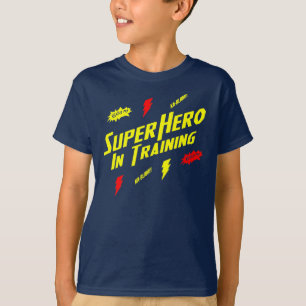 Kids Super Hero In Training T-Shirt - customisable