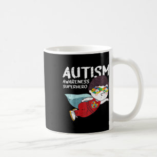 Kids Superhero Child Autism Awareness Gifts For Bo Coffee Mug