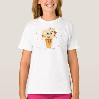 Kids t-shirt Add A Topping Addie Creamy Dreamies