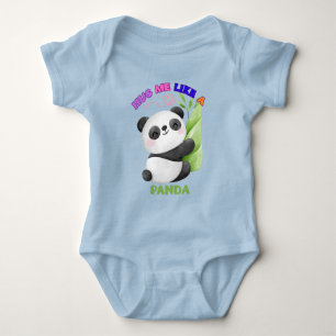 Kids' T-Shirt – Hug Me Like a Panda 🐼 Baby Bodysuit