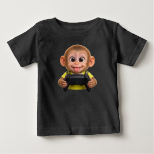 Kids' T-shirt – Playful monkey play