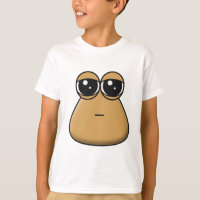 Kids' T-shirt - Sad Baby Pou
