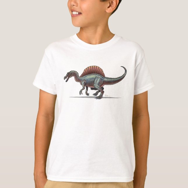 Kids T-shirt Spinosaurus Dinosaur (Front)