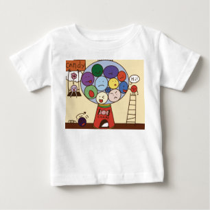 “Kids T-Shirt with Colourful Balloon Illustration