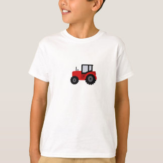 Kids T-Shirt with Red Tractor
