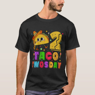 Kids Taco Twosday - Dos Toddler Birthday Party 2 Y T-Shirt