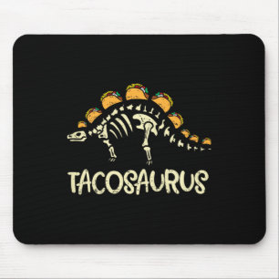 Kids Tacosaurus Skeleton Dino Toddler Boys Cinco D Mouse Pad