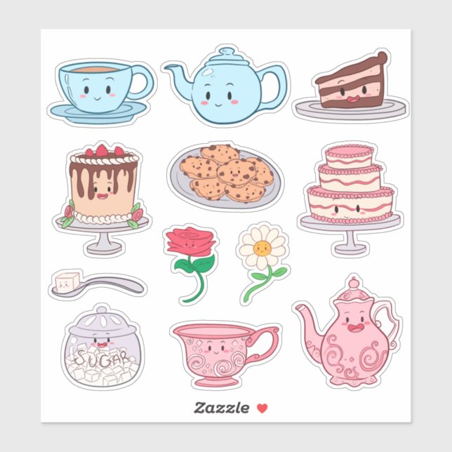 Kids Tea Party Set (Sheet)