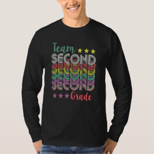 Kids Team 2nd Second Grade Teacher Back To School T-Shirt
