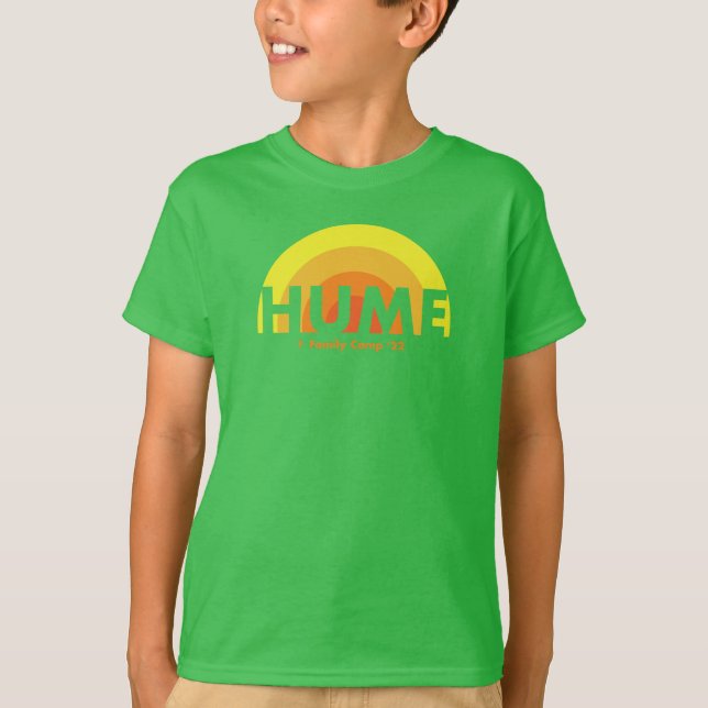 Kid's Team Green T-Shirt (Front)