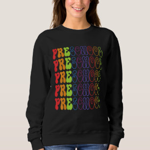 Kids Team Preschool Hello Back To School Teachers Sweatshirt