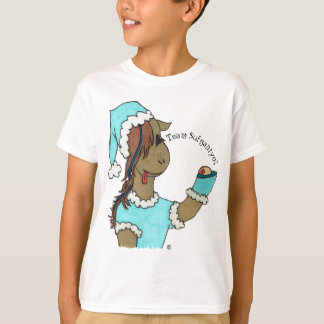 Kid's "Team Sufganiyot" Kayla Horse T-Shirt