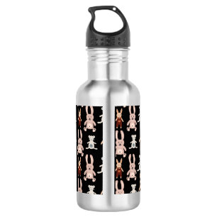 Kids' Teddy Bear Cat Panda Bunny Toy Pattern 532 Ml Water Bottle